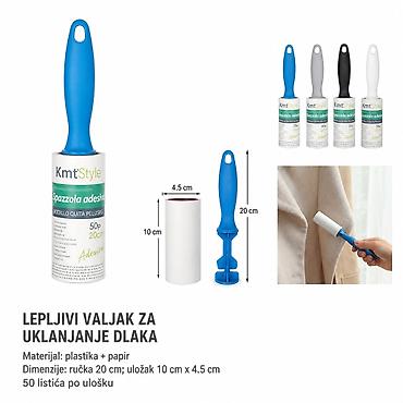 KMT Iijiebao 2708102 – lepljivi valjak za uklanjanje dlaka Praktičan