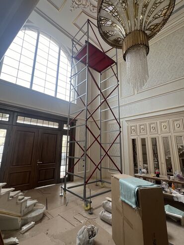 Lesa: 🪜Ayaq altı, Lesa, İskələ (skela) (kazyol) Cтроительные леса — 5