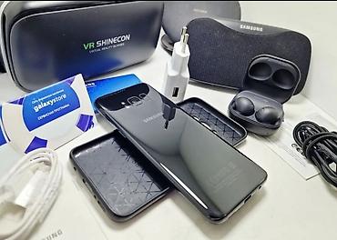 Samsung: Samsung Galaxy S8, Б/у, 256 ГБ, цвет - Черный, 1 SIM, 2 SIM, eSIM — 4