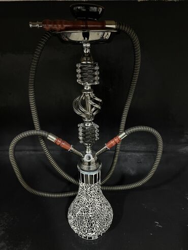 египетский чай для похудения оригинал и подделка: Dörd şlanqlı nərgilə - Material: metal gövdə, şüşə qab. Qabın səthi