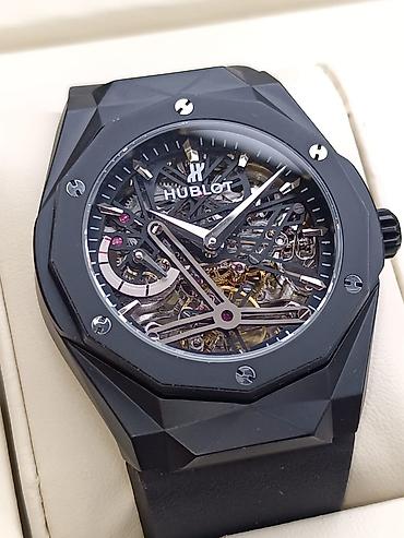 rezinka: Yeni, Qol saatı, Hublot, rəng - Boz — 7