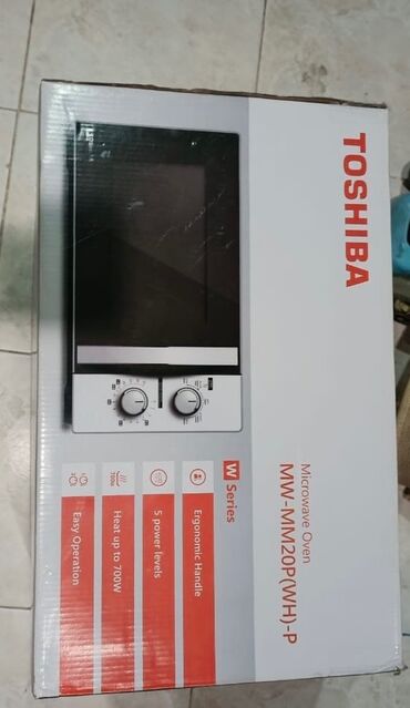 mikrodalgali: Mikrodalğalı soba Toshiba, Quraşdırılan, Mikrodalğalar ilə, rəng - Qara, Yeni