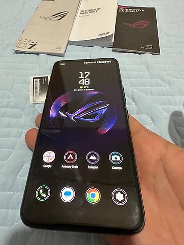 Asus: Asus ROG Phone 7, Б/у, 256 ГБ, цвет - Черный, 2 SIM — 5