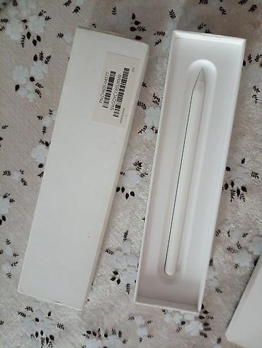 ipad зарядка: Apple Pencil (1-ci nəsil) üslub qələmi - Rəng: Ağ - Qutusu ilə - iPad — 1