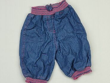 czapka stich: Spodnie jeansowe, St.Bernard, 6-9 m, stan - Dobry