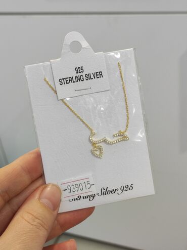 Серебряные колье: Серебряные Колье и Цепочки Серебро напыление золото 925 пробы Дизайн at lalafo.kg — 9 Серебряные колье: Серебряные Колье и Цепочки Серебро напыление золото 925 пробы Дизайн — 9