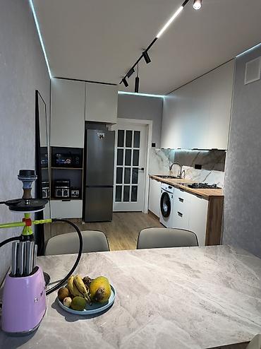 Продажа квартир: 2 комнаты, 61 м², Кок-Жар мкр 9 этаж, Дизайнерский ремонт — 18