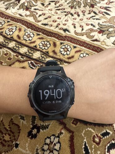 рыбый жир: Garmin fenix 5 apac wifi В отличном состоянии, без царапин Сапфировое