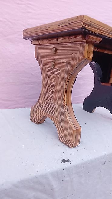 Ev üçün digər mebel: Koridor üçün mini oturacaglar, əl işidir. Ən ucuz oturacag 45 azn — 6