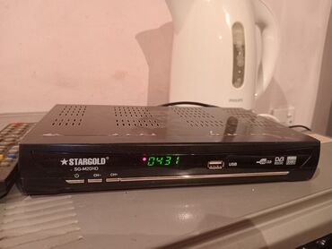 TV tünerlər və resiverlər: Star Gold
HDMI desteklir
krosnu aparati