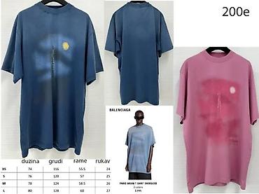 Majice: Men's T-shirt Balenciaga, bоја - Crna — 17