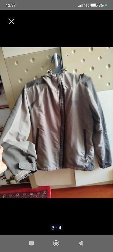payız geyimləri: Kişi üçün yüngül küləkkeçirməz jaket - Rəng: bozun iki tonu (açıq və — 4