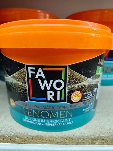 Силиконовая краска: Интерьерные краски FAWORI - Линейка: FENOMEN (силиконовая интерьерная — 1