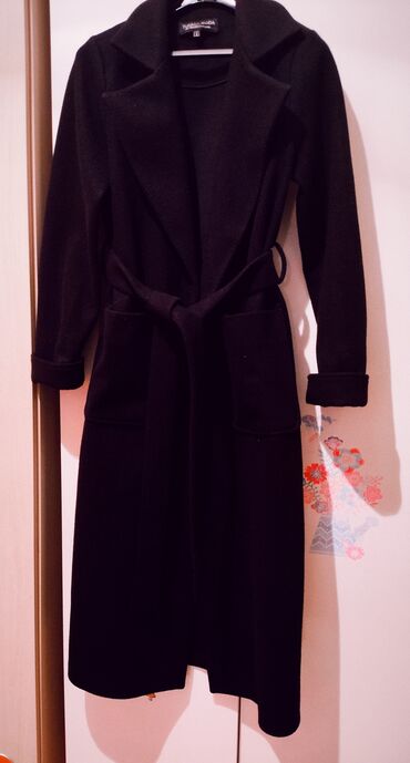 женские флисовые кофты: Пальто, M, цвет - Черный at lalafo.az женские флисовые кофты: Пальто, M, цвет - Черный