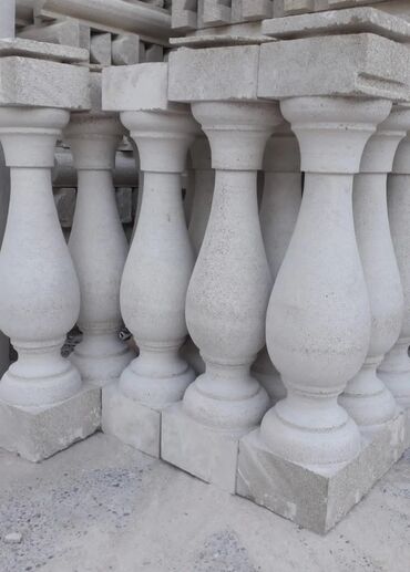 Dekorativ daşlar: Məhsul: Təbii daşdan dekorativ elementlər və balyustrad detalları — 14