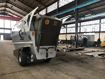 kotanlar traktor: Yem qarışdıran paylayan. 12 kub tutumlu. Türkiyənin çox keyfiyyətli — 6