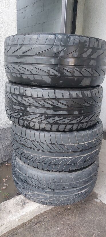 Шины: Шины 245 / 45 / R 18, Лето, Б/у, Комплект, Легковые, Япония, Dunlop