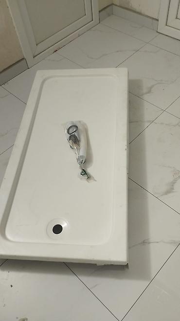 бачок для унитаза: Duş paletı (tray) – düzbucaqlı, aşağı profilli model. - Material — 1