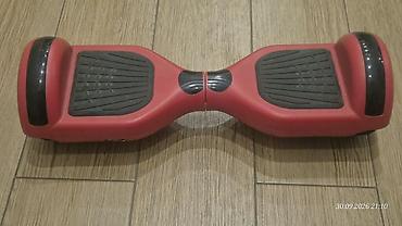 Гироскутеры: HOVERBOARD – Elektrikli özünütarazlı skuter - Rəng: qırmızı-qara - — 3