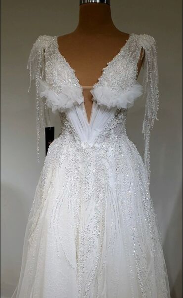 Toy paltarları: Gəlinliklər(70 dən çox) 2023-2024 kolleksiyası(hazır biznes kimi və ya — 5