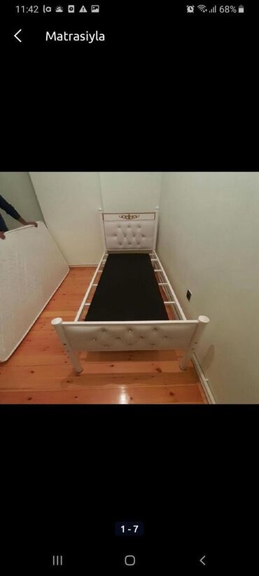 Sifarişlə çarpayılar: Kravatlar Matrasla 200 azn Her novde her rengde 1 mertebe ve 2 mertebe — 7