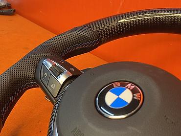Рули: Спортивный руль BMW в стиле M Performance с выразительным карбоновым — 14