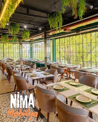 Restoran mebeli: Salam size restoran uçün oturacaq ve masadivan lazim olarsa sifaris — 2
