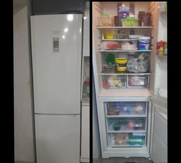 Кухонные плиты и варочные поверхности: Б/у 2 двери Hotpoint Ariston Холодильник Продажа