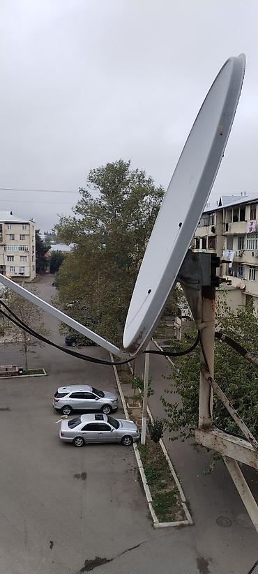 tv 75: Yastı peyk antenası (offset tipli) – tam komplekt - Diametr: təxminən — 3