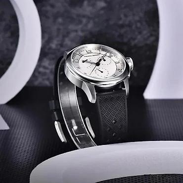 Ručni satovi: PAGANI DESIGN PD-1780 - 40mm - Bela - Seiko VK88 Potpuno nov muški — 2