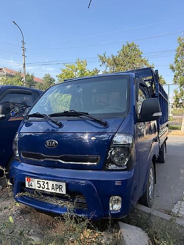 bongo: Kia Bongo III, синий бортовой малотоннажный грузовик. Kia bongo ||| — 3
