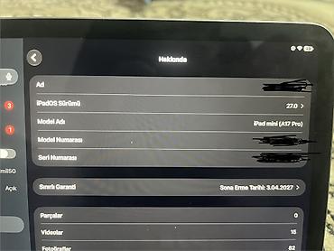 televizor ekranlarının satışı: Apple iPad mini 7 128 GB Wi-Fi satılır. Cəmi 4.5 ay istifadə olunub — 3