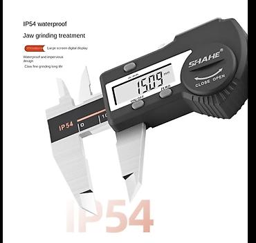 Alətlər: SHAHE rəqəmsal ştangensirkul – IP54 suya və toza davamlı — 5