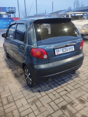 тико сатылат ош: Daewoo Matiz: 2003 г., 0.8 л, Механика, Бензин, Хэтчбэк
