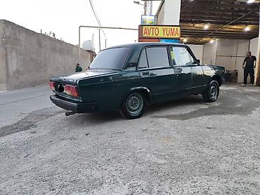e60 guzgu: Lada 2003 sedan – tünd yaşıl rəng, 4 qapı, arxa ötürücülü klassik — 8