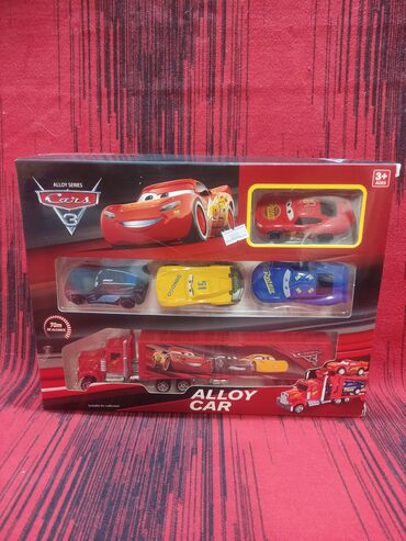 Игрушки: Игровой набор машинок Cars 3 — Alloy Series Состав набора: -