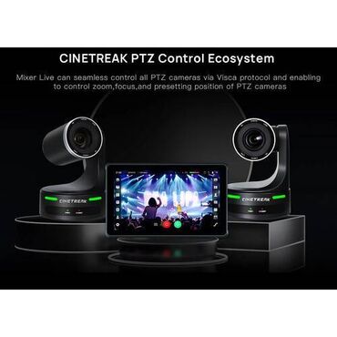 Digər foto və video aksesuarları: Cinetreak Mixer Live 💠 Brend: Cinetreak 💠 Model: Mixer Live 💠 Rəng — 13