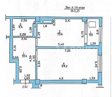 1 комната, 58 м², ул. Московская / Манаса (Белинка) Элитка, 14 этаж, ПСО (под самоотделку) at lalafo.kg 1 комната, 58 м², ул. Московская / Манаса (Белинка) Элитка, 14 этаж, ПСО (под самоотделку)