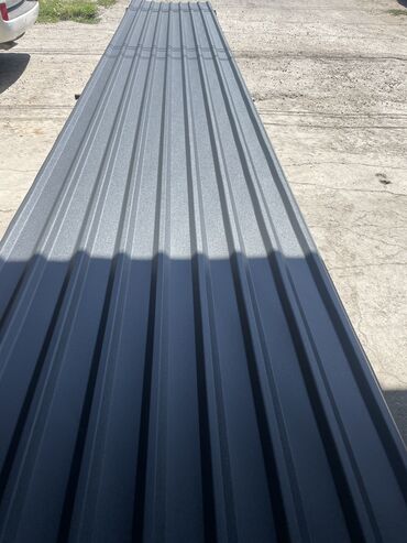 Профнастил: Серый матовый профнастил 0.35.04.0.45. 050’толщина бар только Россия — 9