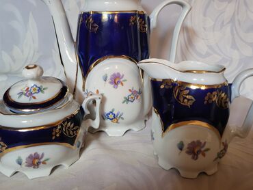 Kuhinjski setovi: Set nov za kafu,caj 1930g+,bw porcelan Bavaria. Komplet za kafu,caj na lalafo.rs — 3 Kuhinjski setovi: Set nov za kafu,caj 1930g+,bw porcelan Bavaria. Komplet za kafu,caj — 3