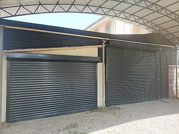 Откатные ворота: Откатные ворота из сэндвич‑панелей с автоматикой - Полотно — 115