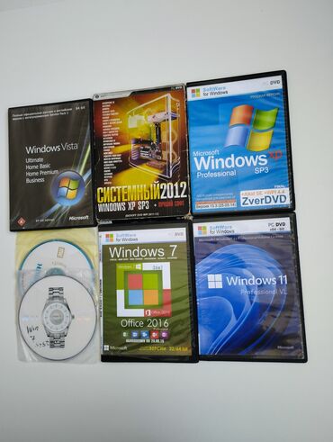 Другие комплектующие: Windows 11/ 7/XP//Vista диски в хорошем состоянии ✅ Windows 11