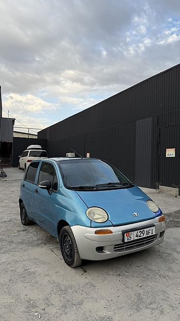 devo tiko: Daewoo Matiz: 1999 г., 0.8 л, Механика, Бензин, Хэтчбэк — 2