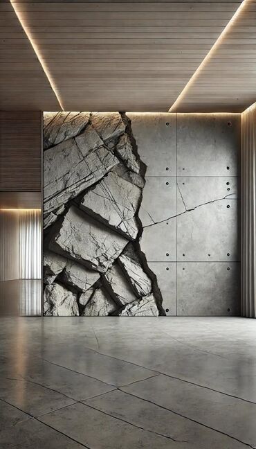 Бетонные работы: Декоративные скалы для интерьера | Барельеф Бишкек Изготавливаю — 7