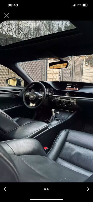 лисян л 9: Lexus ES: 2016 г., 2.5 л, Автомат, Бензин, Седан