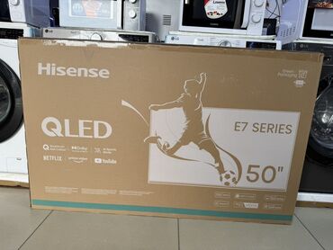 Телевизоры: Hisense QLED 50" E7 Series (модель 50E7NQ) - Диагональ: 50 дюймов