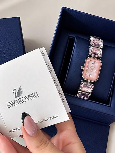 Qol saatları və aksesuarlar: İşlənmiş, Qol saatı, Swarovski, rəng - Çəhrayı — 2