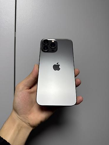макс: IPhone 13 Pro Max, Б/у, 512 ГБ, Графит, 81 % — 3