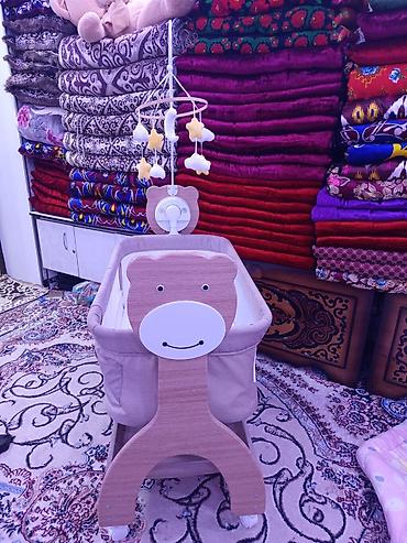 pettee bear: Детская колыбель-люлька с мобильным - Компактная люлька для — 3