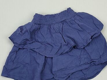 spódniczka dżinsowa z wysokim stanem: Spódniczka, SinSay, 8 lat, 122-128 cm, stan - Dobry